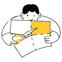 Paper Cut Illustration from Sketchvalley Set