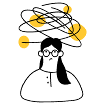 Perplexity Confusion Illustration from Sketchvalley Set