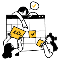 Productive Assignment Illustration from Sketchvalley Set