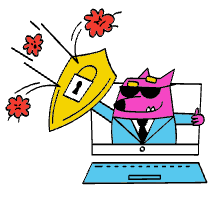 Protect Privacy Illustration from Havana - Free Set