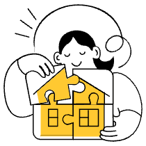 Puzzle Construct Illustration from Sketchvalley Set