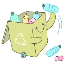 Recycle Illustration from Seoul - Free Set