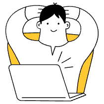 Relax Work Illustration from Sketchvalley Set