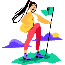 Success Illustration from Sofia - Free Set