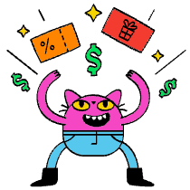 Using Coupons Illustration from Havana - Free Set