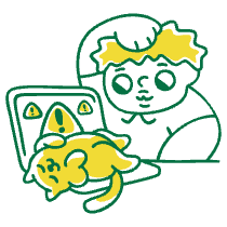 We Got A Problem Illustration from Manila - Free Set