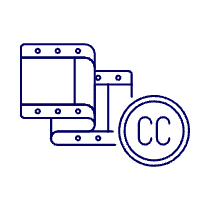 Video Cc Illustration from UX Line Set