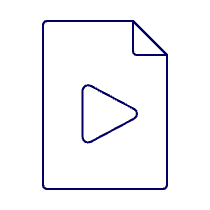 Files Play Illustration from UX Line Set