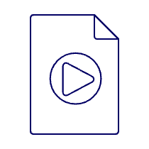 Files Play Media Illustration from UX Line Set