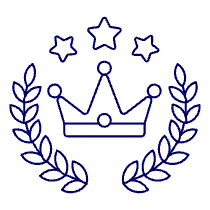 Crown Star Illustration from UX Line Set