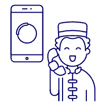 Auto Attendant 3 Illustration from UX Line Set
