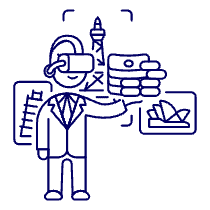 Vr Investment 2 1 Illustration from UX Line Set