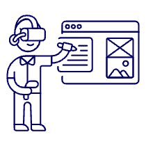 Vr App Devolopment 1 Illustration from UX Line Set