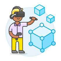 Vr Modelling 3 2 Illustration from UX Colors Set