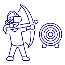 Vr Archery 1 Illustration from UX Line Set