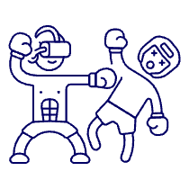 Vr Boxing 1 Illustration from UX Line Set
