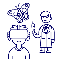 Vr Distractor 1 Illustration from UX Line Set