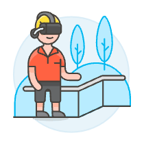 Vr For Rehab 2 Illustration from UX Colors Set
