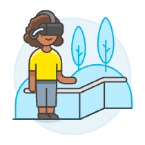 Vr For Rehab 5 Illustration from UX Colors Set