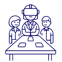 Virtual Converence 4 Illustration from UX Line Set