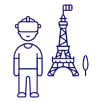 Vr Eiffel 1 Illustration from UX Line Set