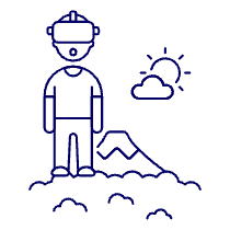 Vr Mountain 1 Illustration from UX Line Set