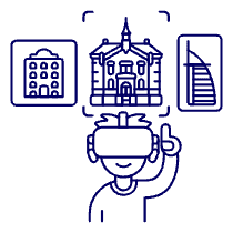 Vr Pick Hotel 1 Illustration from UX Line Set