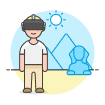 Vr Pyramid 1 Illustration from UX Colors Set