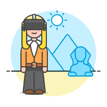 Vr Pyramid 4 Illustration from UX Colors Set