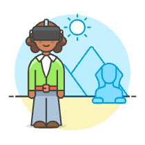 Vr Pyramid 5 Illustration from UX Colors Set
