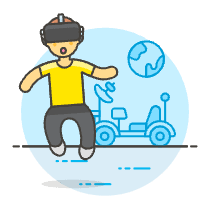 Vr Space 1 Illustration from UX Colors Set