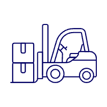 Forklift 1 Illustration from UX Line Set