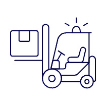 Forklift 2 Illustration from UX Line Set