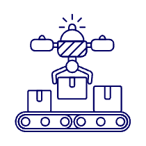 Industry Robot 1 Illustration from UX Line Set