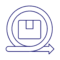 Package Resend Illustration from UX Line Set