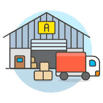 Warehouse 2 Illustration from UX Colors Set