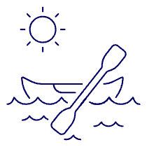 Kayak Illustration from UX Line Set