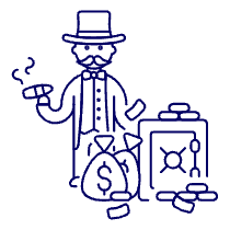 Banker Safe 1 Illustration from UX Line Set