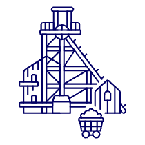 Gold Mine Illustration from UX Line Set
