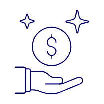 Hand Coin 1 Illustration from UX Line Set
