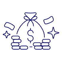 Money Bag Illustration from UX Line Set
