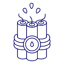 Dynamite Bomb Illustration from UX Line Set