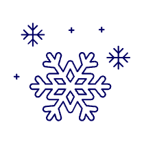Snowflakes Illustration from UX Line Set
