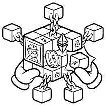 Blockchain Illustration from Web 3.0 Set