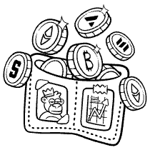 Cryptowallets Illustration from Web 3.0 Set