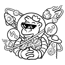 HODL Illustration from Web 3.0 Set