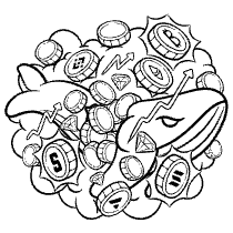 Whale Illustration from Web 3.0 Set