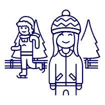 Ice Skate 4 Illustration from UX Line Set