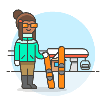 Skibooard 5 Illustration from UX Colors Set