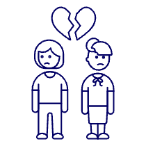 Lesbians Breakup 7 Illustration from UX Line Set